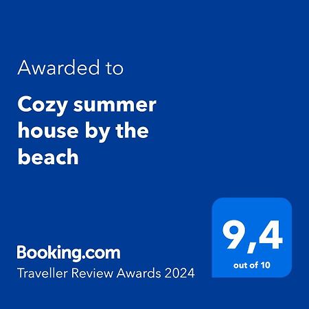 Cozy Summer House By The Beach Fourka Bagian luar foto